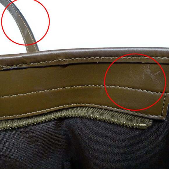 GUCCI Authentic Brown Canvas Shoulder Bag - Picture 13 of 14